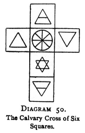 The Calvery Cross of Six Squares.